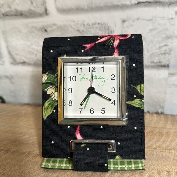 Vera Bradley Travel Clock - Picture 1 of 5